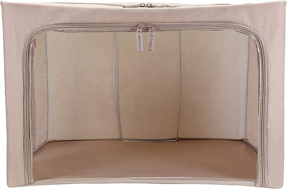 Storage box, BEAU LARGE, 53 x 41 x H 35,5cm , Camel Beige in the group Storage / Wardrobe storage / Sorting boxes at SmartaSaker.se (40661)