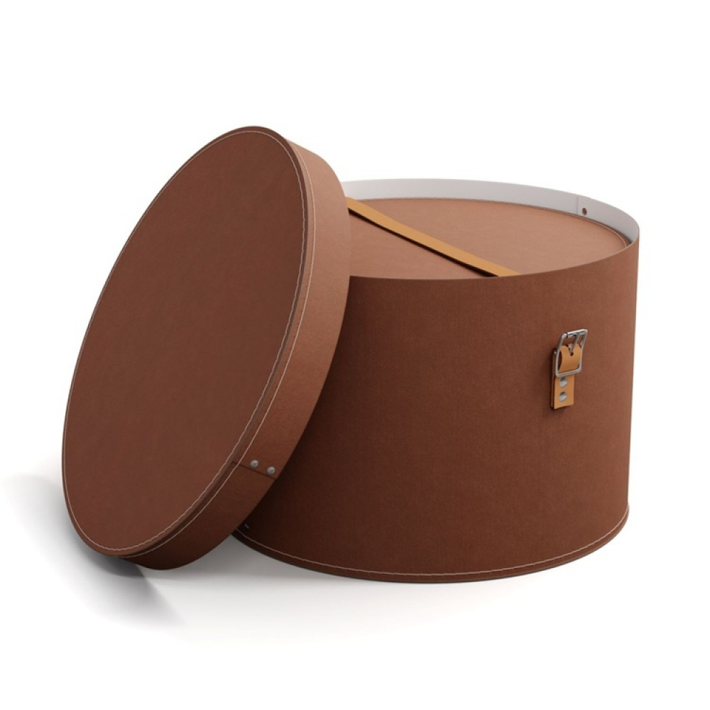 Storage boxes, Round, Set of 2, BIGSO RUT RESTORE, Ø 37,5 + Ø 35,5 in the group Storage / Storage boxes / BigSo storage boxes at SmartaSaker.se (40664)