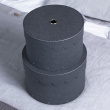 Storage boxes, Round, Set of 2, BIGSO WILMA CANVAS, Ø26 x H Ø23 cm