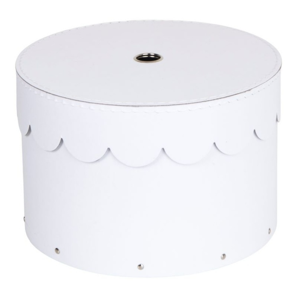 Storage boxes, Round, Set of 2, BIGSO WILMA, Ø26 x H Ø23 cm in the group Storage / Storage boxes / BigSo storage boxes at SmartaSaker.se (40666)