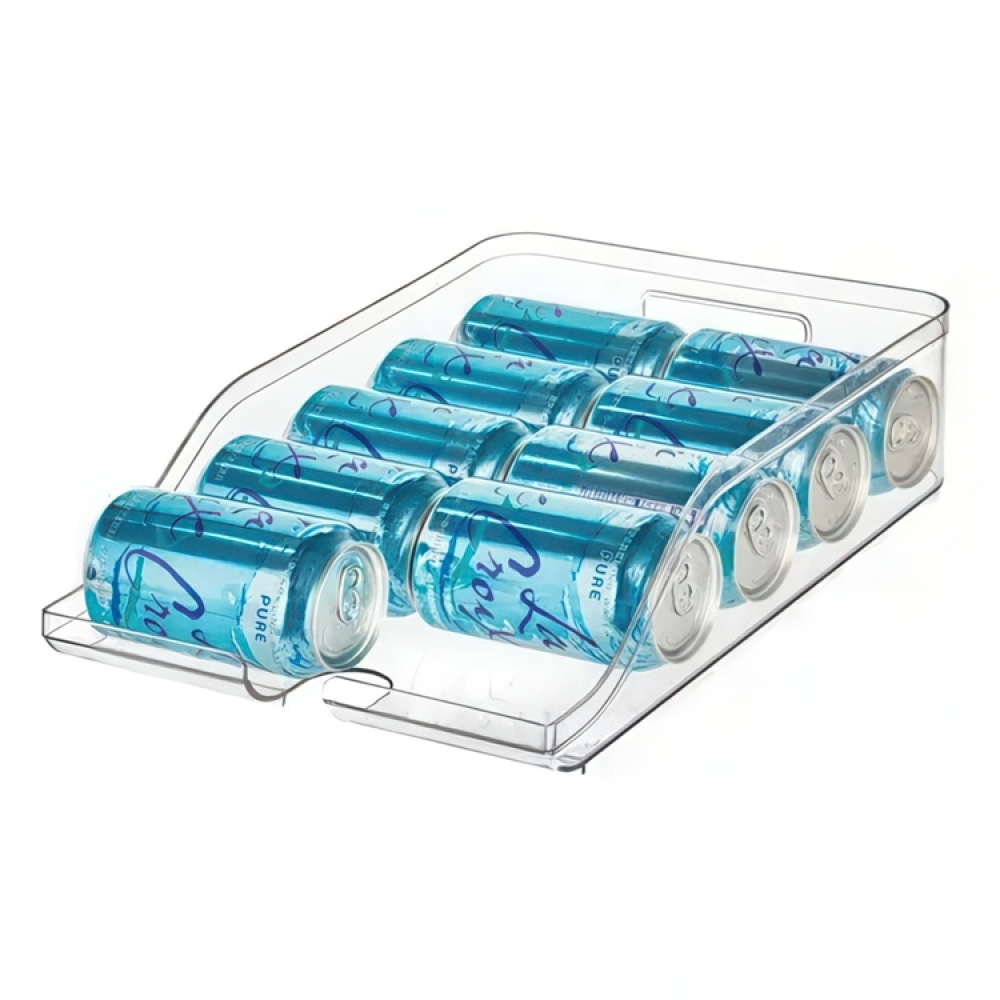 Fridge Storage, RPET CRISP BEVERAGE BIN, 35,6 x 26,4 x 9,5 cm, Transparent in the group Storage at SmartaSaker.se (40667)