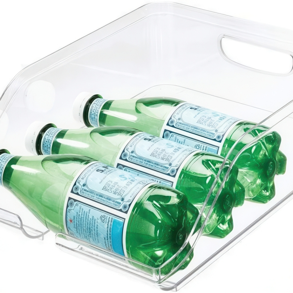 Fridge Storage, RPET CRISP BEVERAGE BIN, 35,6 x 26,4 x 9,5 cm, Transparent in the group Storage at SmartaSaker.se (40667)