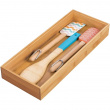 Storage Tray in Bamboo, Stackable, FORMBU DRAWER ORGANIZER, 38 x 15,3 x H 5,1 cm, Nature Storage Tray in Bamboo, Stackable, FORMBU DRAWER ORGANIZER, 38 x 15,3 x H 5,1 cm, Nature