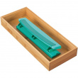 Storage Tray in Bamboo, Stackable, FORMBU DRAWER ORGANIZER, 38 x 15,3 x H 5,1 cm, Nature Storage Tray in Bamboo, Stackable, FORMBU DRAWER ORGANIZER, 38 x 15,3 x H 5,1 cm, Nature