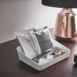 Storage tray in metal, TOWER AMENITY TRAY, 17,5 x 13,5 x H 5 cm, Yamazaki