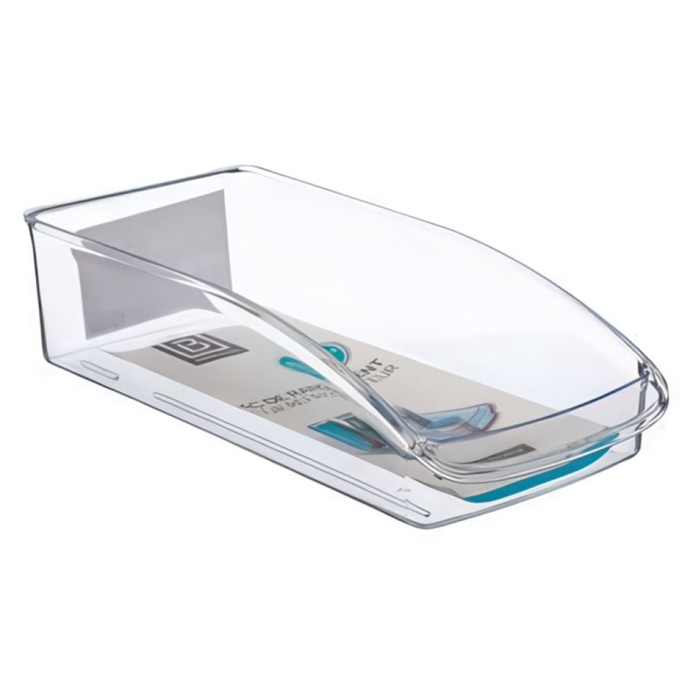 Refrigerator storage tray, FRIGO MEDIUM, 32 x 15 x H 8 cm, Clear in the group Storage / Kitchen storage / Fridge storage at SmartaSaker.se (40680)