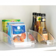 Refrigerator storage tray, FRIGO MEDIUM, 32 x 15 x H 8 cm, Clear Refrigerator storage tray, FRIGO MEDIUM, 32 x 15 x H 8 cm, Clear