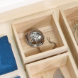 Storage Tray, Square, PAULOWNIA DRAWER ORGANIZER, 12,7 x 12,7 x H 7 cm, Nature Storage Tray, Square, PAULOWNIA DRAWER ORGANIZER, 12,7 x 12,7 x H 7 cm, Nature