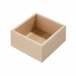 Storage Tray, Square, PAULOWNIA DRAWER ORGANIZER, 12,7 x 12,7 x H 7 cm, Nature Storage Tray, Square, PAULOWNIA DRAWER ORGANIZER, 12,7 x 12,7 x H 7 cm, Nature