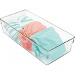 Storage Tray, DRESSER DRAWER ORGANISER, MEDIUM, 30,5 cm x 15,2 cm x H 7,6 cm, Transparent Storage Tray, DRESSER DRAWER ORGANISER, MEDIUM, 30,5 cm x 15,2 cm x H 7,6 cm, Transparent