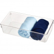 Storage Tray, DRESSER DRAWER ORGANISER, MEDIUM, 30,5 cm x 15,2 cm x H 7,6 cm, Transparent Storage Tray, DRESSER DRAWER ORGANISER, MEDIUM, 30,5 cm x 15,2 cm x H 7,6 cm, Transparent