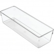 Storage Tray, DRESSER DRAWER ORGANISER SLIM, 30,5 x 10,2 x H 7,6 cm, Transparent Storage Tray, DRESSER DRAWER ORGANISER SLIM, 30,5 x 10,2 x H 7,6 cm, Transparent