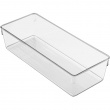 Storage Tray, DRESSER DRAWER ORGANISER SMALL, 30,5 x 12,7 x H 7,6 cm, Clear Storage Tray, DRESSER DRAWER ORGANISER SMALL, 30,5 x 12,7 x H 7,6 cm, Clear