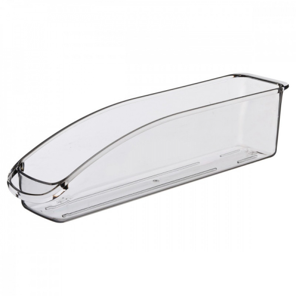 Refrigerator storage tray, FRIGO SMALL, 32 x 7,5 x H 8 cm, Clear in the group Storage / Kitchen storage / Fridge storage at SmartaSaker.se (40690)