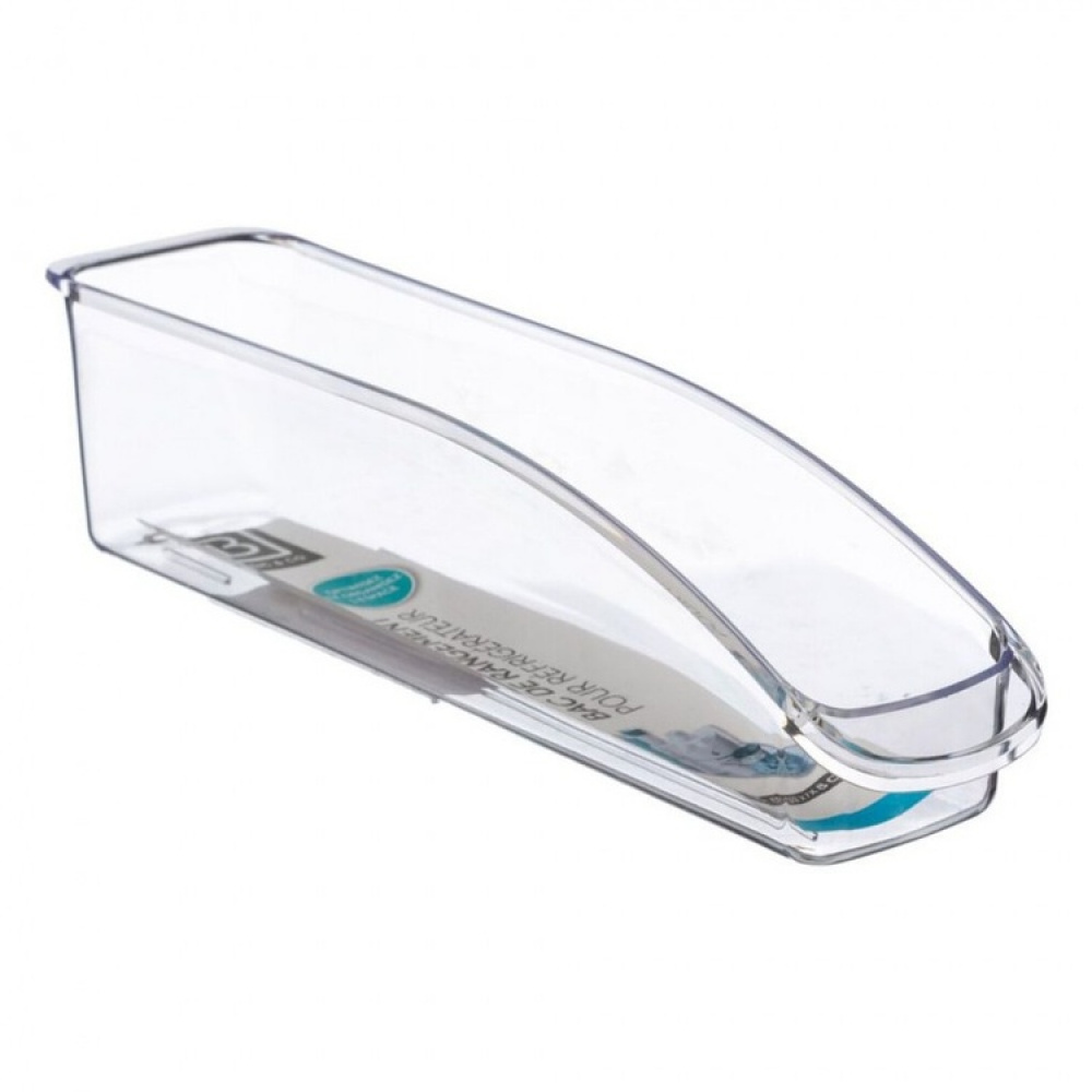 Refrigerator storage tray, FRIGO SMALL, 32 x 7,5 x H 8 cm, Clear in the group Storage / Kitchen storage / Fridge storage at SmartaSaker.se (40690)