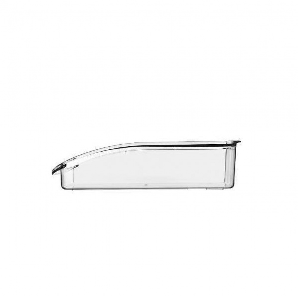 Refrigerator storage tray, FRIGO SMALL, 32 x 7,5 x H 8 cm, Clear in the group Storage / Kitchen storage / Fridge storage at SmartaSaker.se (40690)