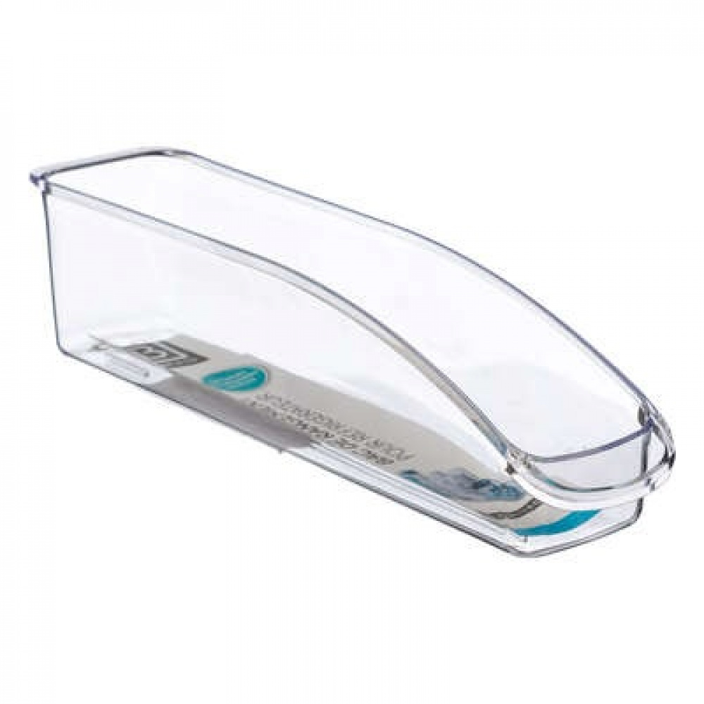 Refrigerator storage tray, FRIGO SMALL, 32 x 7,5 x H 8 cm, Clear in the group Storage / Kitchen storage / Fridge storage at SmartaSaker.se (40690)