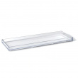 Storage Tray, PALASET LONG, 14 x 42 x 2,3 cm, Clear