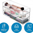 Storage tray, Stackable, Oblong, CLARITY ORGANISER MEDIUM, 10,2 x 30,5 x H 5 cm, Clear  Storage tray, Stackable, Oblong, CLARITY ORGANISER MEDIUM, 10,2 x 30,5 x H 5 cm, Clear