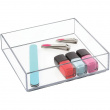 Storage tray, Stackable, CLARITY ORGANISER SQUARE, 20,3 x 20,3 x H 5 cm, Clear  Storage tray, Stackable, CLARITY ORGANISER SQUARE, 20,3 x 20,3 x H 5 cm, Clear