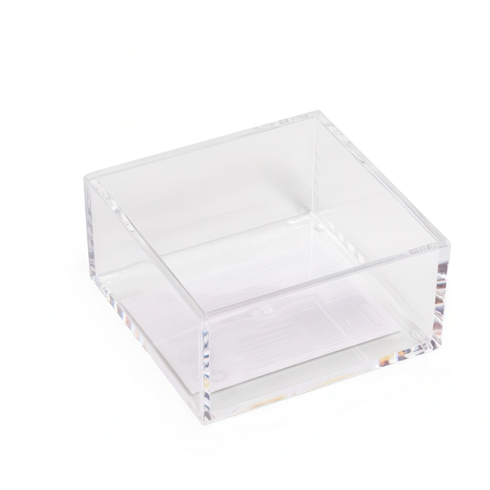 Storage tray, Stackable, SELENA ORGANISER XS, 9,6 x 9,6 x H 4,8 cm, Clear in the group Storage / Storage boxes at SmartaSaker.se (40701)