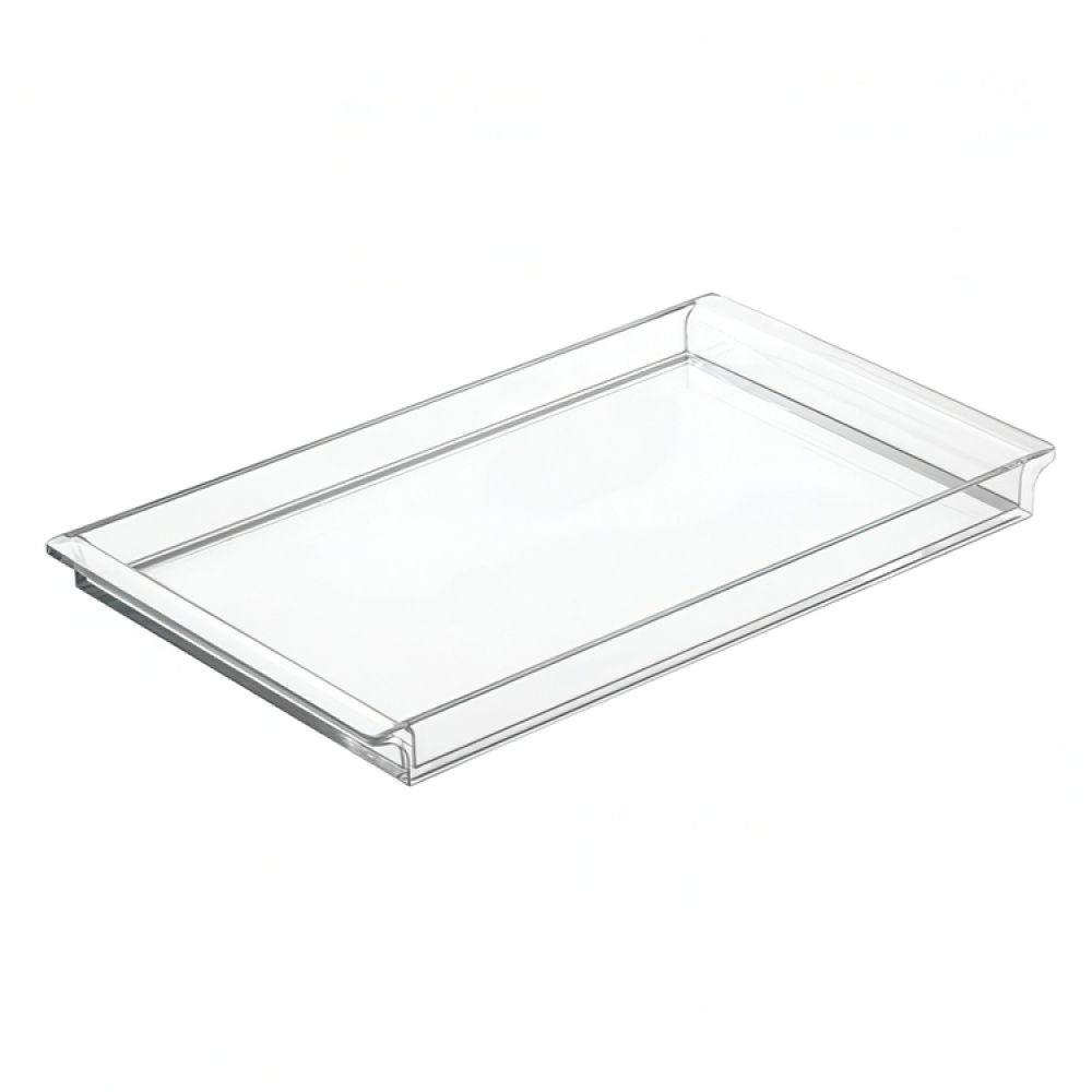 Storage Tray, VANITY TRAY, 30,5 x 18 cm, Clear in the group Storage / Bathroom storage at SmartaSaker.se (40710)