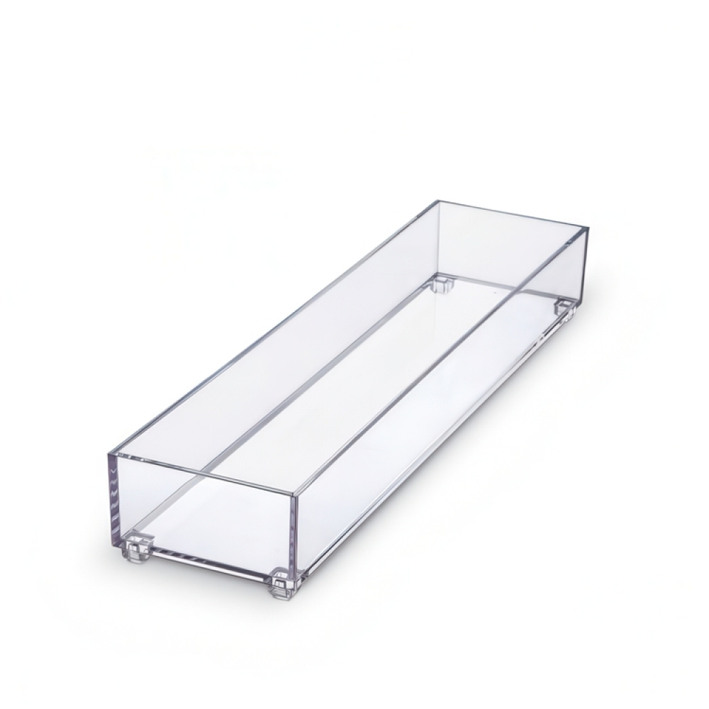 Storage trays, Set of 3, K-SYSTEM RECTANGULAR SET K1 + K3 + K4 , Clear in the group Storage / Bathroom storage at SmartaSaker.se (40712)