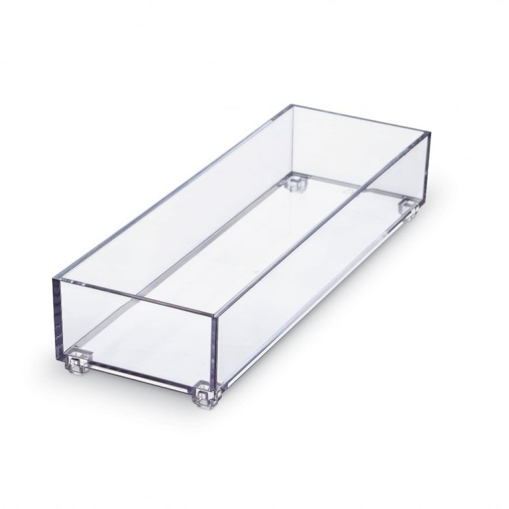 Storage trays, Set of 3, K-SYSTEM RECTANGULAR SET K1 + K3 + K4 , Clear in the group Storage / Bathroom storage at SmartaSaker.se (40712)