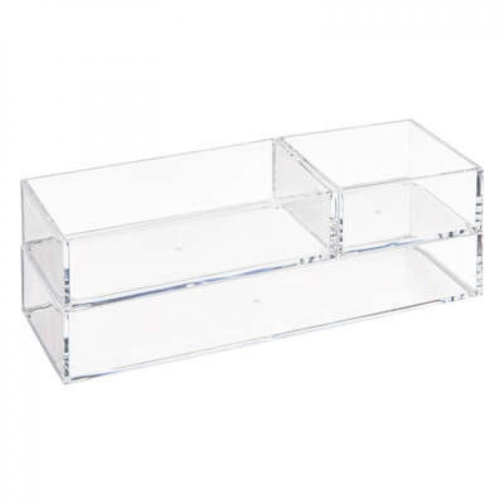 Storage trays, Stackable, Set of 3 SELENA ORGANISERS, Clear in the group Storage / Storage boxes at SmartaSaker.se (40713)