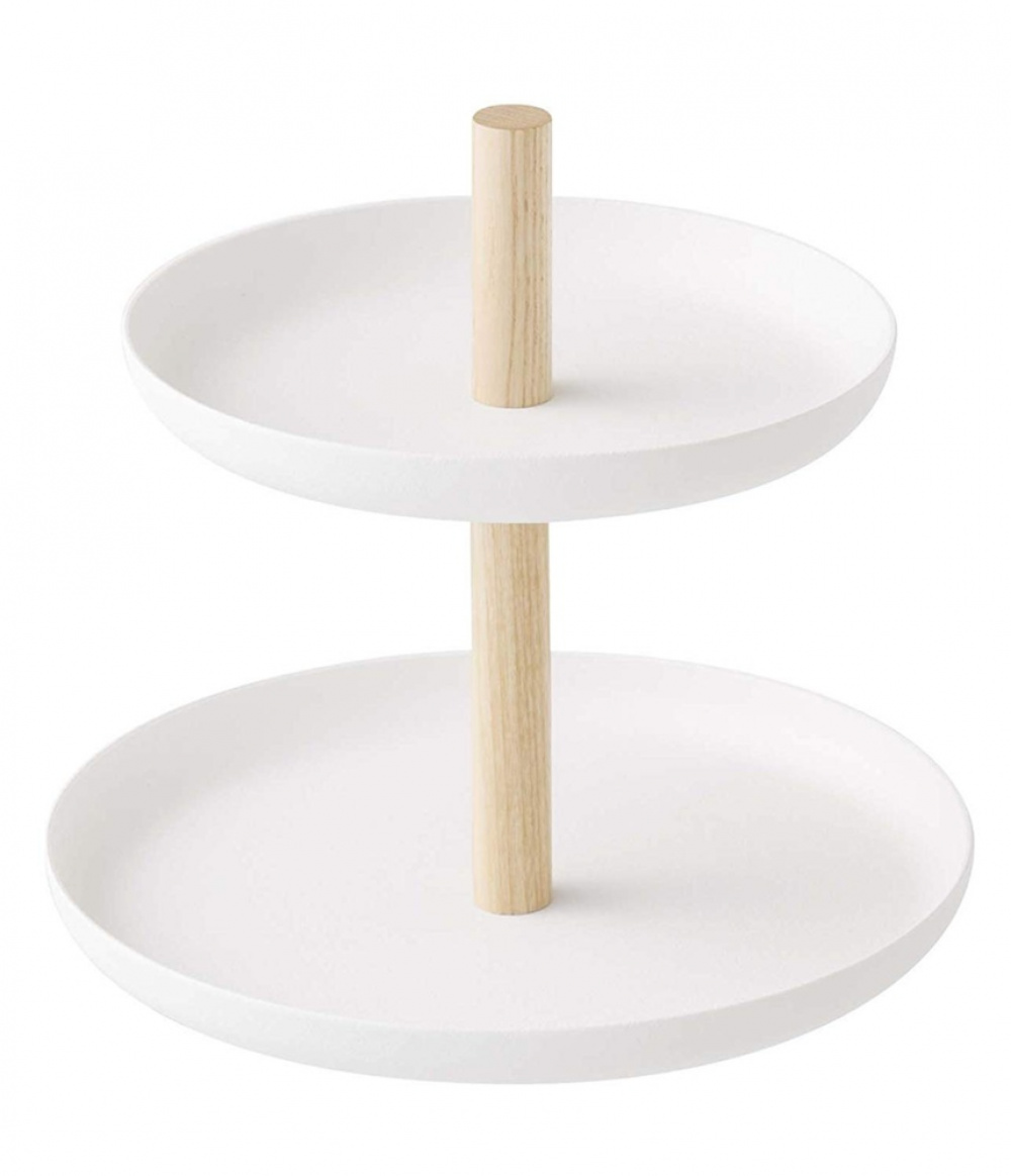  Accessories tray, TOSCA, Yamazaki, White in the group Storage / Bedroom storage / Jewelry storage at SmartaSaker.se (40723)