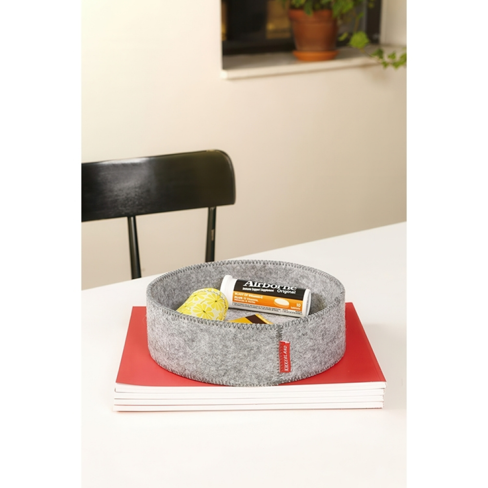 Storage trays, Set of 2, CATCH-ALL TRAYS, Grey in the group Storage / Wardrobe storage / Sorting boxes at SmartaSaker.se (40724)