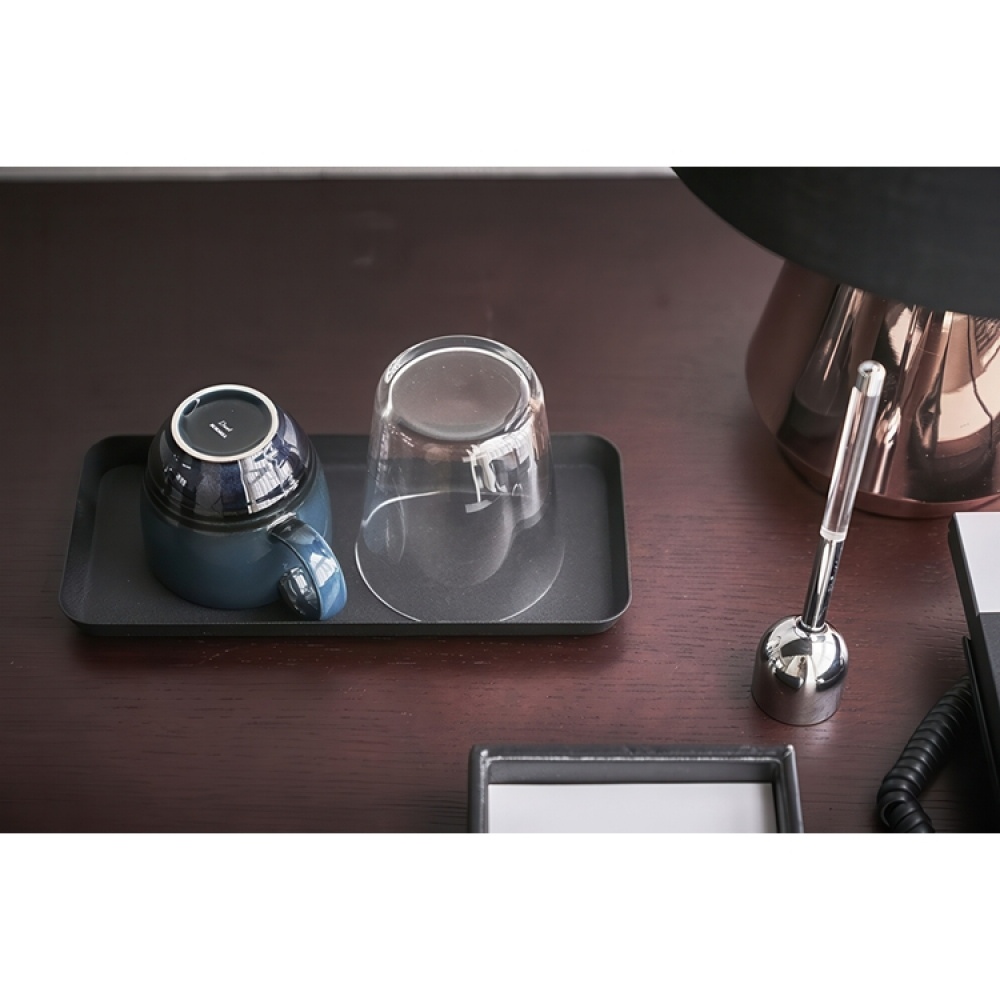 Storage tray in metal, TOWER AMENITY TRAY, 22 x 10 x H 1,5 cm, Yamazaki in the group Storage / Bathroom storage at SmartaSaker.se (40725)
