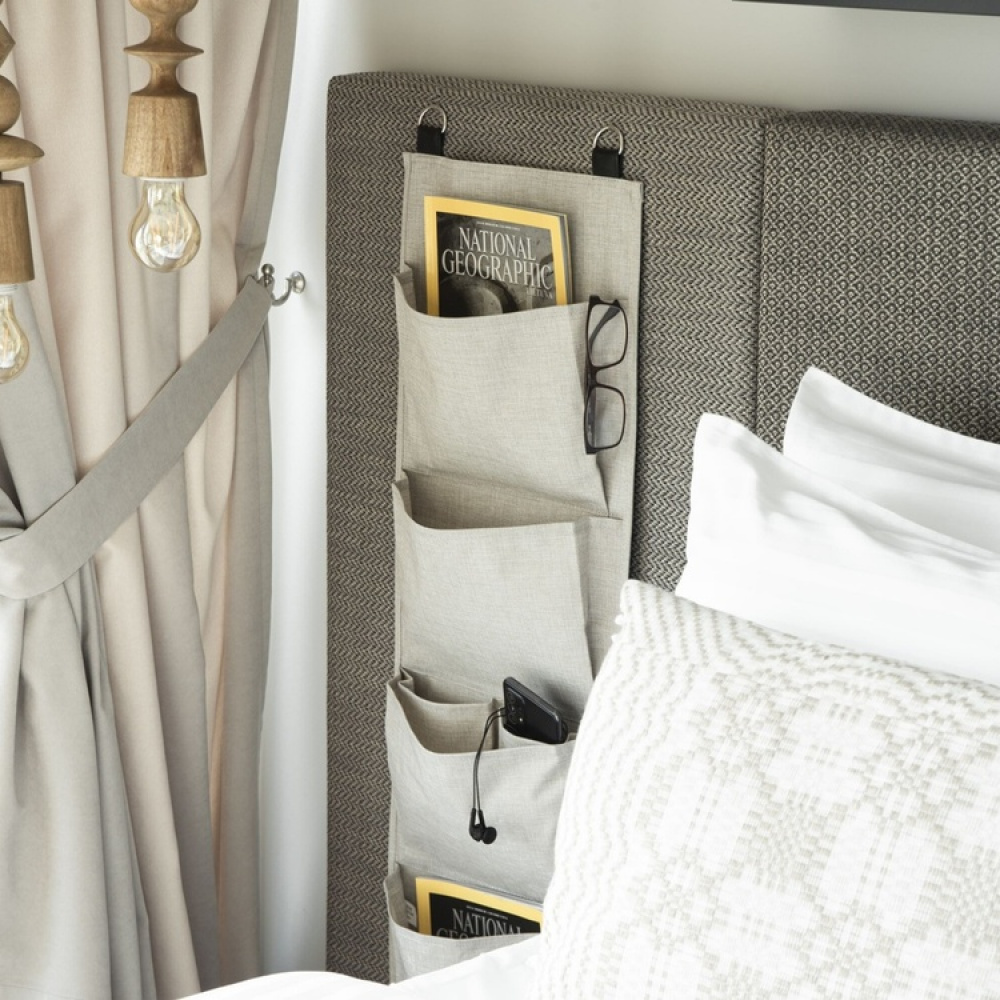 Hanging organizer, 4-compartments, BIGSO HANG UP STORAGE, 30 x H 100 cm in the group Storage / Wardrobe storage at SmartaSaker.se (40728)