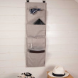 Hanging organizer, 4-compartments, BIGSO HANG UP STORAGE, 30 x H 100 cm