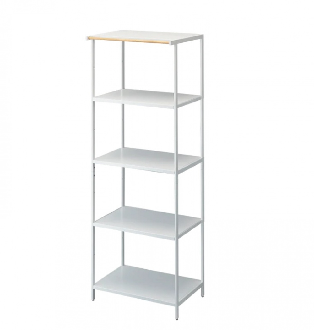 Metal Shelf, TOWER 5-TIERED RACK, 60 x 46,5 x H 170 cm, Yamazaki, White in the group Storage / Hallway storage at SmartaSaker.se (40731)