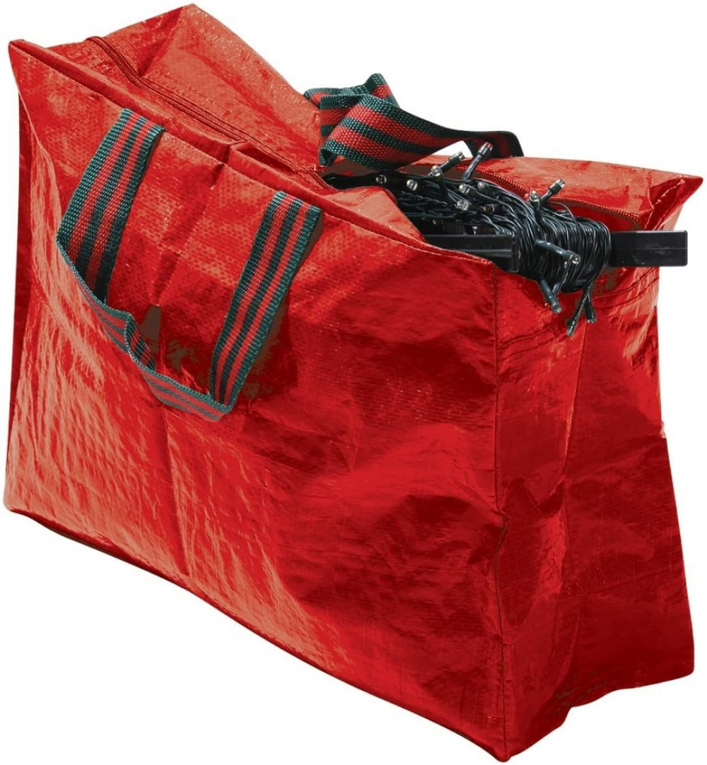 Cable Winders, Set of 3 + Storage Bag, LIGHTNING STORAGE, Red / Black in the group Storage / Storage room and garage / Storage bags at SmartaSaker.se (40732)