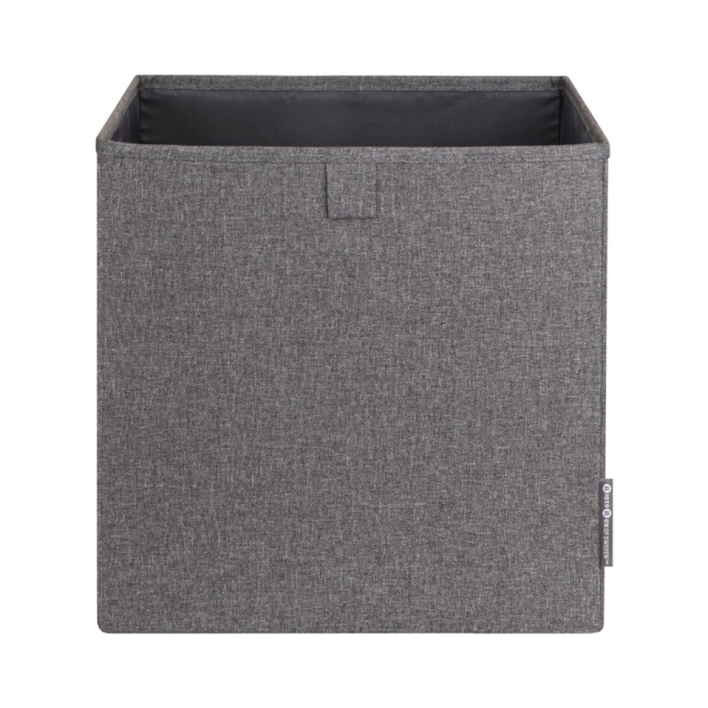 Storage basket, BIGSO CUBE, 31,5 x H 31,5 cm, Grey in the group Storage / Storage boxes / BigSo storage boxes at SmartaSaker.se (40739)