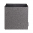 Storage basket, BIGSO CUBE, 31,5 x H 31,5 cm, Grey Storage basket, BIGSO CUBE, 31,5 x H 31,5 cm, Grey