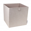 Storage basket, BIGSO CUBE, 31,5 x H 31,5 cm, Beige