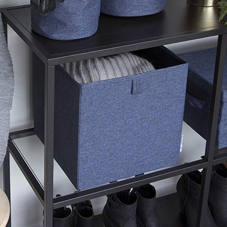 Storage basket, BIGSO CUBE, 31,5 x H31,5 cm, Blue in the group Storage / Storage boxes at SmartaSaker.se (40742)