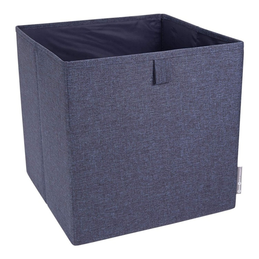 Storage basket, BIGSO CUBE, 31,5 x H31,5 cm, Blue in the group Storage / Storage boxes at SmartaSaker.se (40742)