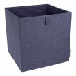 Storage basket, BIGSO CUBE, 31,5 x H31,5 cm, Blue