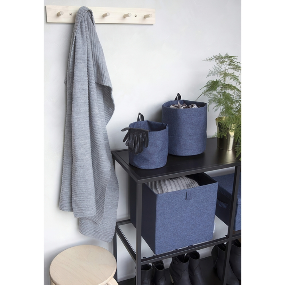 Storage basket, BIGSO CUBE, 31,5 x H31,5 cm, Blue in the group Storage / Storage boxes at SmartaSaker.se (40742)