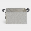 Storage Basket, Foldable, BRABANTIA, 37 x 44 x H 26 cm, Beige-Grey Storage Basket, Foldable, BRABANTIA, 37 x 44 x H 26 cm, Beige-Grey