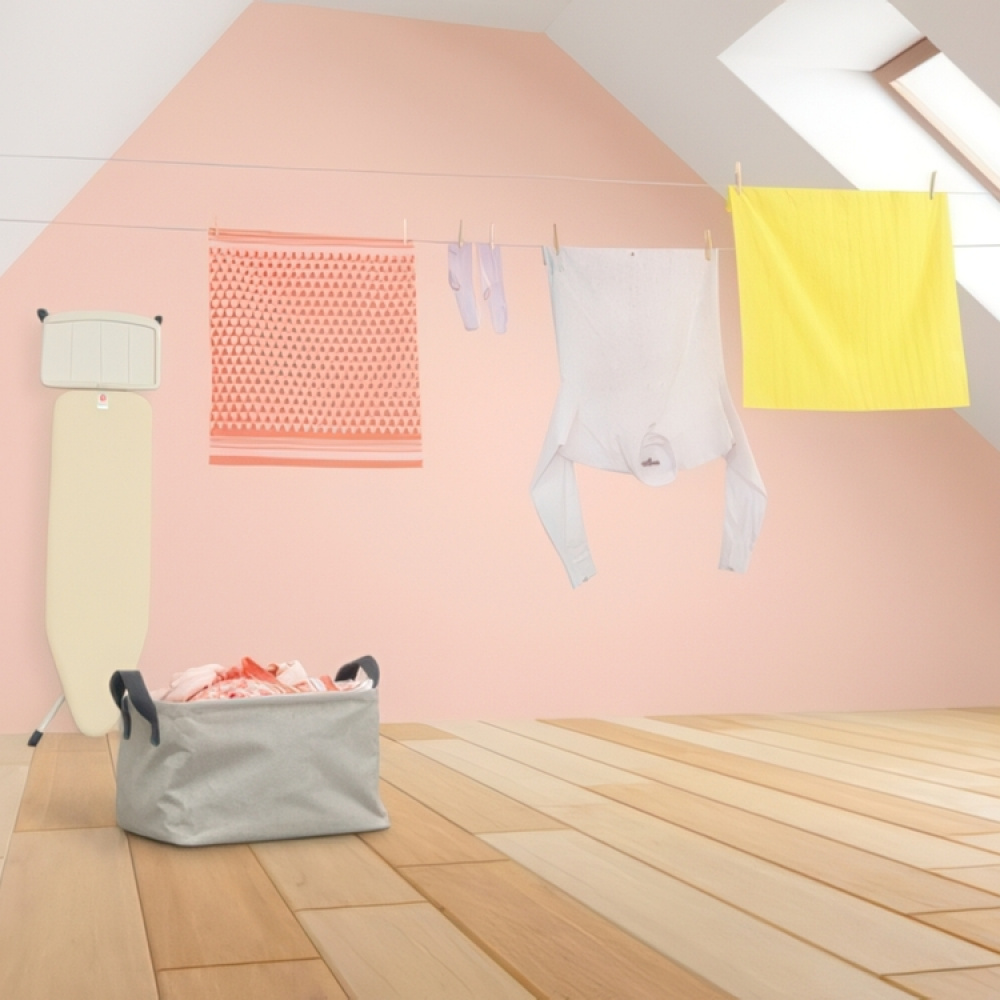 Storage Basket, Foldable, BRABANTIA, 37 x 44 x H 26 cm, Beige-Grey in the group Storage / Wardrobe storage / Sorting boxes at SmartaSaker.se (40748)