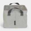 Storage Basket, Foldable, BRABANTIA, 37 x 44 x H 26 cm, Beige-Grey Storage Basket, Foldable, BRABANTIA, 37 x 44 x H 26 cm, Beige-Grey