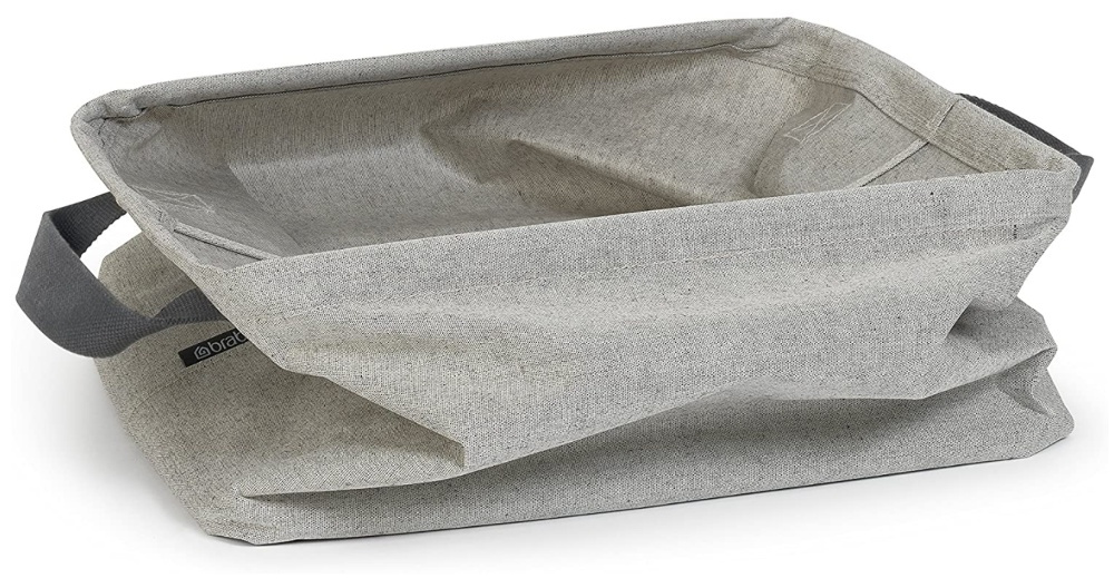 Storage Basket, Foldable, BRABANTIA, 37 x 44 x H 26 cm, Beige-Grey in the group Storage / Wardrobe storage / Sorting boxes at SmartaSaker.se (40748)