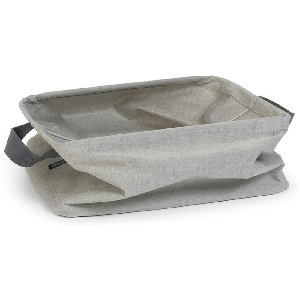 Storage Basket, Foldable, BRABANTIA, 37 x 44 x H 26 cm, Beige-Grey in the group Storage / Wardrobe storage / Sorting boxes at SmartaSaker.se (40748)