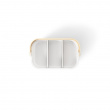 Basket, UMBRA BELLWOOD BIN, 29x 17,5 x H 13 cm, White / Nature Basket, UMBRA BELLWOOD BIN, 29x 17,5 x H 13 cm, White / Nature