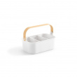 Basket, UMBRA BELLWOOD BIN, 29x 17,5 x H 13 cm, White / Nature Basket, UMBRA BELLWOOD BIN, 29x 17,5 x H 13 cm, White / Nature
